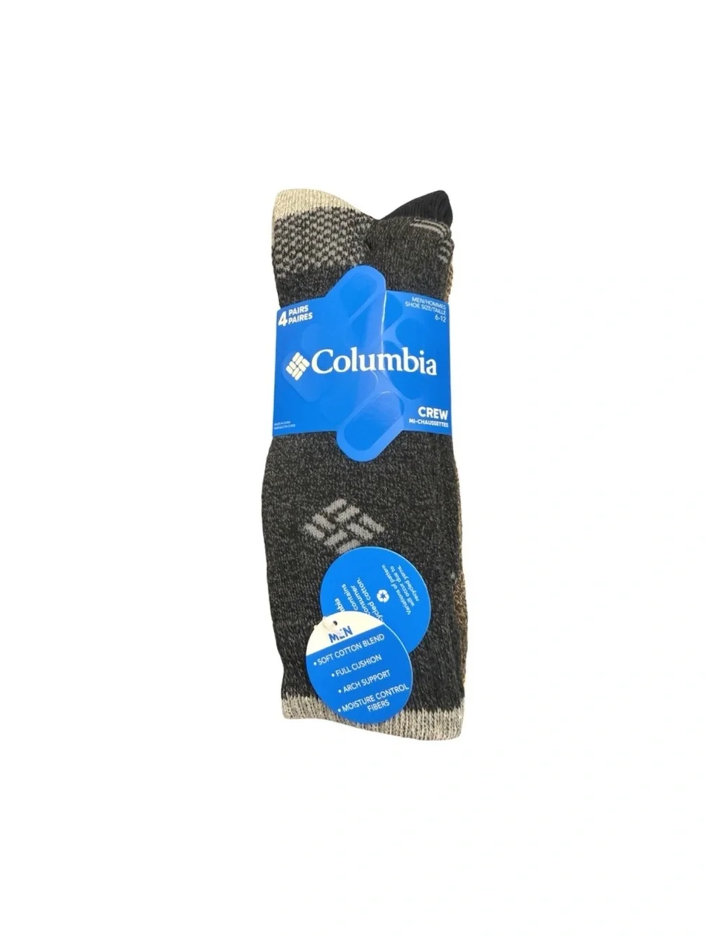 New Columbia Thermal Performance Crew Socks